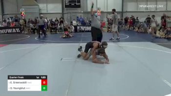 86 lbs Quarterfinal - Elijah Greenwaldt, Takedown vs Dawson Youngblut, Iawc