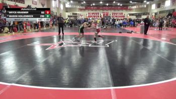 90 lbs Champ. Round 2 - Bryce Kraemer, ROCORI vs Mason Hollenbeck, Edina Youth Wrestling Club