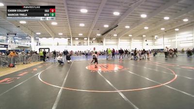 60 lbs Consi Of 16 #2 - Casen Collupy, Falcons/Taunton vs Marcus Trela, Methuen