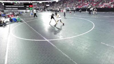 D2-106 lbs Cons. Round 1 - Cristian Rodriguez-Salgado, Xavier vs Parker Owens, Coleman