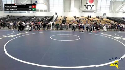 145 lbs Cons. Round 5 - Pace Zeiler, Club Not Listed vs Kolya Krisa, Journeymen Wrestling Club