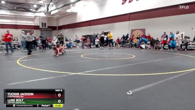 60-66 lbs Semifinal - Tucker Jackson, Contenders WA vs Luke Bolt, Center Grove WC