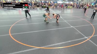 150 lbs Cons. Round 1 - Joseph Uhrig, Unattached vs Tyler Densmore, Unattached
