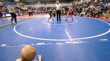 80 lbs Semifinal - Skyler Weathers, Hinton Takedown Club vs Bryson Vinson, Weatherford Youth Wrestling