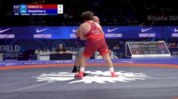 130 kg Qualif. - Cohlton Michael Schultz, United States vs David Ovasapyan, Armenia