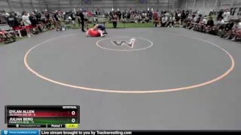 220 lbs Semis & 1st Wrestleback (8 Team) - Dylan Allen, Oklahoma Red GR vs Julian Berg, Minnesota Blue