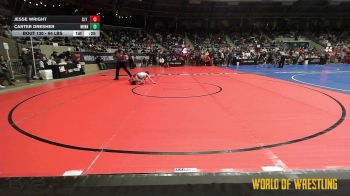 64 lbs Consi Of 8 #1 - Jesse Wright, Sly Fox vs Carter Dresher, Minnesota Elite