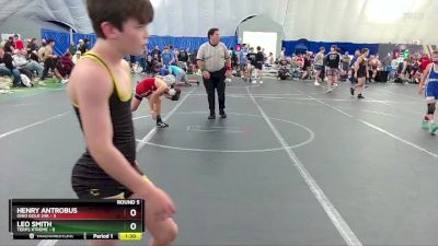 76 lbs Round 5 (8 Team) - Henry Antrobus, Ohio Gold 24k vs Leo Smith, Terps Xtreme