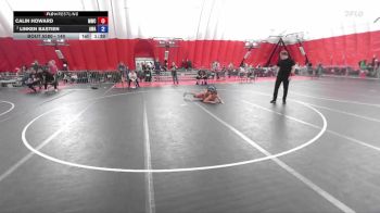 140 lbs Cons. Semi - Calin Howard, Menomonie Wrestling Club vs Linken Bastien, Askren Wrestling Academy