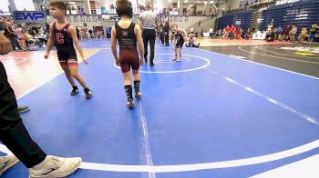 67 lbs Quarterfinal - Grayson Phillips, Team Tulsa Wrestling Club vs Benjamin Keenan, Rogers Iron Wrestling