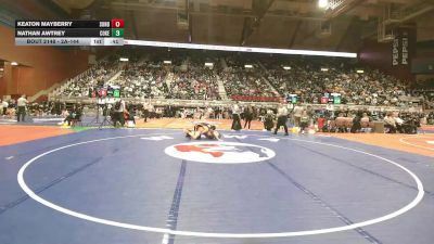 2A-144 lbs Cons. Round 1 - Keaton Mayberry, Sundance vs Nathan Awtrey, Cokeville