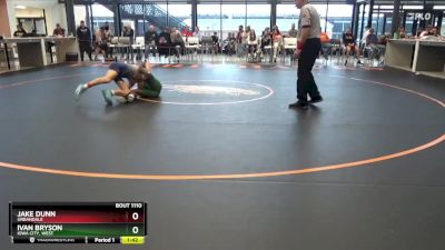 JV-14 lbs Round 2 - Ivan Bryson, Iowa City, West vs Jake Dunn, Urbandale