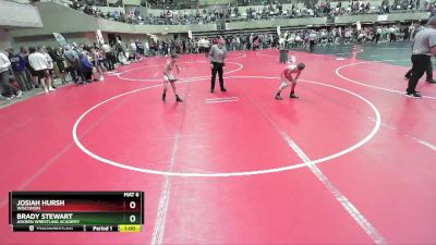 75 lbs Champ. Round 1 - Brady Stewart, Askren Wrestling Academy vs Josiah Hursh, Wisconsin