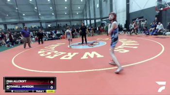 87 lbs Semifinal - Finn Allcroft, FL vs Rothwell Jameson, WA