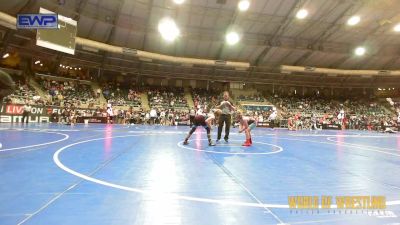 110 lbs Consi Of 16 #2 - Preston Plunk, Coweta Tiger Wrestling vs Oliver Kumm, WWC Predator Wrestling