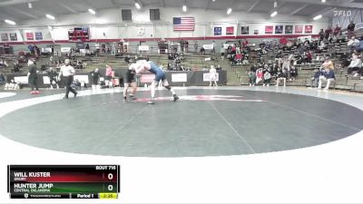 165 lbs Cons. Round 7 - Will Kuster, Drury vs Hunter Jump, Central Oklahoma