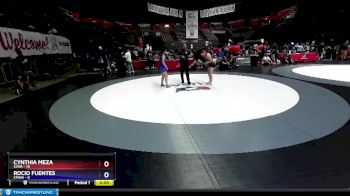 117 lbs Round 2 (16 Team) - Cynthia Meza, SJWA vs Rocio Fuentes, CMWA