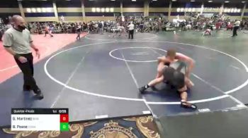 195 lbs Quarterfinal - Giovanni Martinez, Reign WC vs Braden Pease, Poway Elite