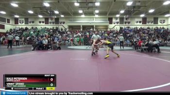 132 lbs Round 3 - Kale Petersen, Greene County vs Vinny Spano, Tinley Park (Andrew)