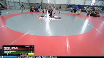 56 lbs Cons. Round 3 - Porter Horsley, Lakeland WC vs Owen Lindell, Lionheart WC