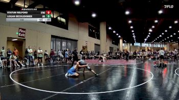 132 lbs Round 3 (6 Team) - Logan Becklehimer, Assassins Black vs Statum Relford, Stars WC
