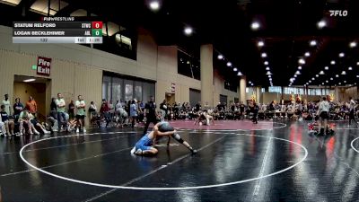 132 lbs Round 3 (6 Team) - Logan Becklehimer, Assassins Black vs Statum Relford, Stars WC