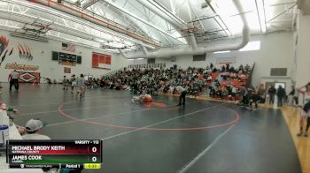 113 lbs 3rd Place Match - Michael Brody Keith, Natrona County vs James Cook, Laurel