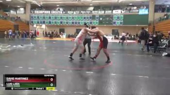 220 lbs Semifinal - David Martinez, Vista vs Luis Lara, Corona Senior