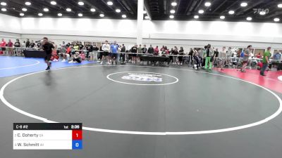 132 lbs C-8 #2 - Conner Doherty, Georgia vs William Schmitt, Wisconsin