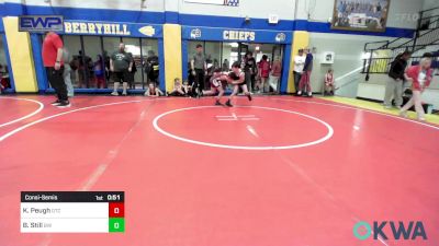 70-73 lbs Consolation - Kahler Peugh, Owasso Takedown Club vs Brock Still, Bristow Wrestling