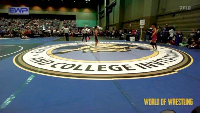 76 lbs Round Of 16 - Kylan Nakamura, Nakamura Wrestling vs Jeriun Saing, Crusader Wrestling