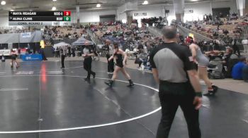 Girls 145 lbs Cons. Round 2 - Alina Cline, Munford Girls vs Maya Reagan, Warren Co. High School Girls