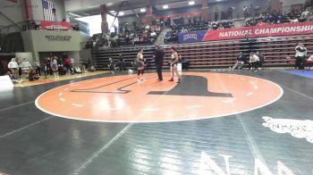 130 lbs 3rd Place - Devin Patton, William Penn (Iowa) vs Lillian Avalos, Vanguard (Calif.)