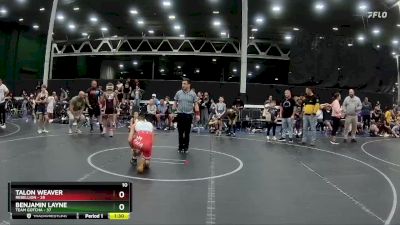 110 lbs Placement (4 Team) - Benjamin Layne, Team Gotcha vs Talon Weaver, Rebellion