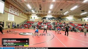 106 lbs 3rd Place Match - Dane Walters, Steelclaw Wrestling Club vs Crew Williamson, Franklin Pierce Cardinal Wrestling Club