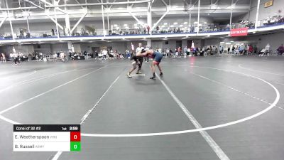 197 lbs Consi Of 32 #2 - Ethan Weatherspoon, Virginia vs Brenton Russell, Army Prep