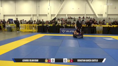 Azharul Islam Khan vs Sebastian García Castelo 2025 World IBJJF Jiu-Jitsu No-Gi Championship