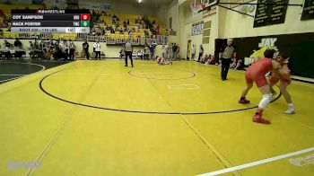 119 lbs Consi Of 8 #2 - Coy Sampson, Grove vs Race Foster, Tahlequah Wrestling Club