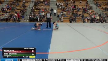 75 lbs Cons. Round 5 - Eli Richter, West Central Wrestling Club vs Colt Davidson, Harrisburg