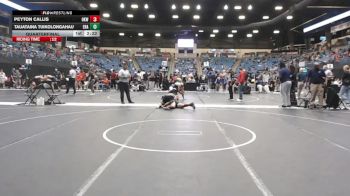 184 lbs Quarterfinal - Tauataina Tuikolongahau, Embry-Riddle (Ariz.) vs Peyton Callis, Oklahoma Wesleyan