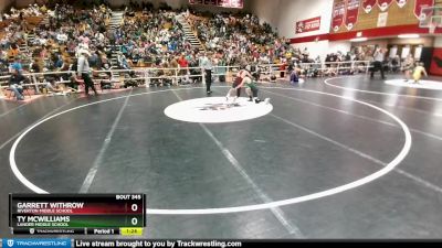 84 lbs Cons. Round 3 - Garrett Withrow, Riverton Middle School vs Ty Mcwilliams, Lander Middle School