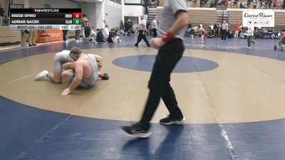 184 lbs Consi Of 4 - Reese Spiro, Unrostered - EAP vs Adrian Gacek, Clarion