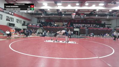 285 lbs Cons. Round 2 - Ryan Boersma, Illinois vs Benjamin Mower, Oklahoma State