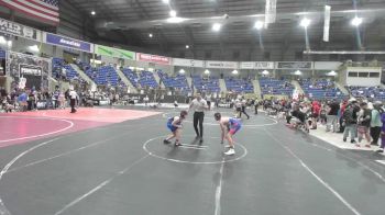 130 lbs Rr Rnd 1 - Michael Mecillas, Fort Lupton Bluedevils vs Harley Fry, Pikes Peak Warriors