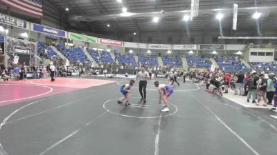 130 lbs Rr Rnd 1 - Michael Mecillas, Fort Lupton Bluedevils vs Harley Fry, Pikes Peak Warriors