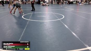 130 lbs Champ. Round 2 - Dillon Smith, Eagle Empire vs Isaak Wickham, Ashland Arrows