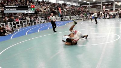 6 - 175 lbs Quarterfinal - Ashton Ritz, Cosby vs Ibrahim Dheel, Mountain View