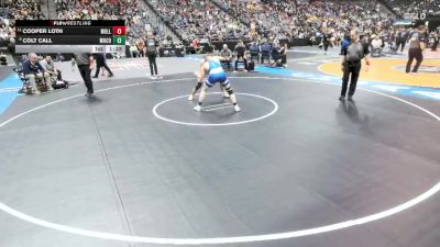 157-3A Champ. Round 1 - Cooper Loth, Mullen vs Colt Call, Moffat County