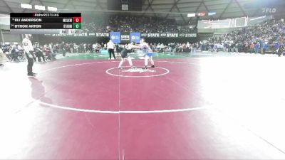 Boys 4A 215 lbs Champ. Round 1 - Eli Anderson, Moses Lake vs Byron Anton, Stadium