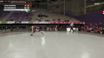 184 lbs Placement Matches (16 Team) - Lucas Hageman, Grand View (Iowa) vs Tre Morrisette, Life University